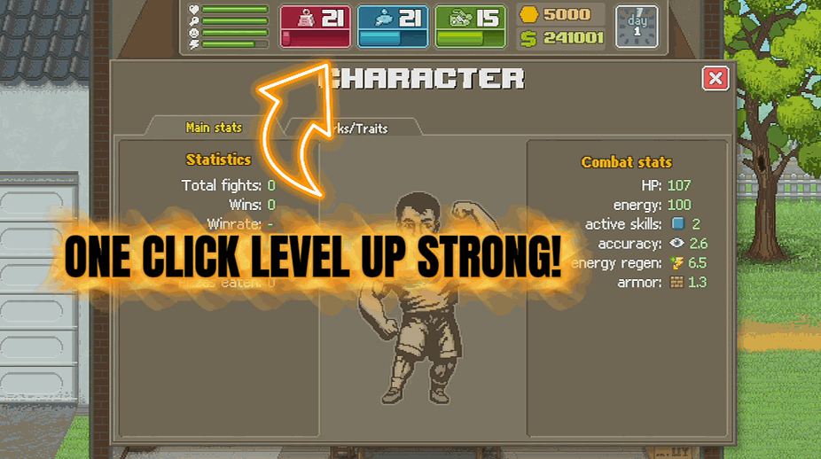 Punch Club — Give Strength (screenshot 2)